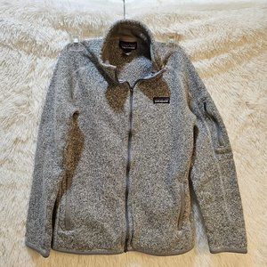 Patagonia Fleece Women’s Small Grey Full Zip Better Sweater